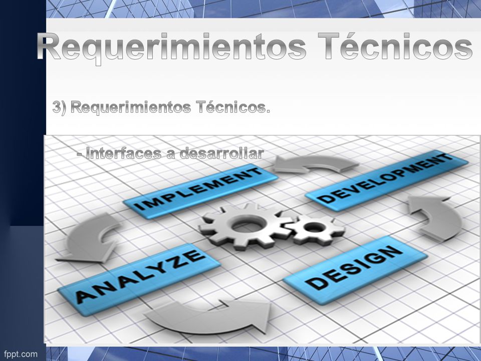 Requerimientos Técnicos