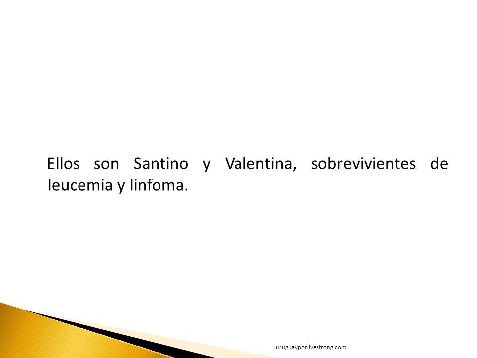 Ellos son Santino y Valentina, sobrevivientes de leucemia y linfoma.
