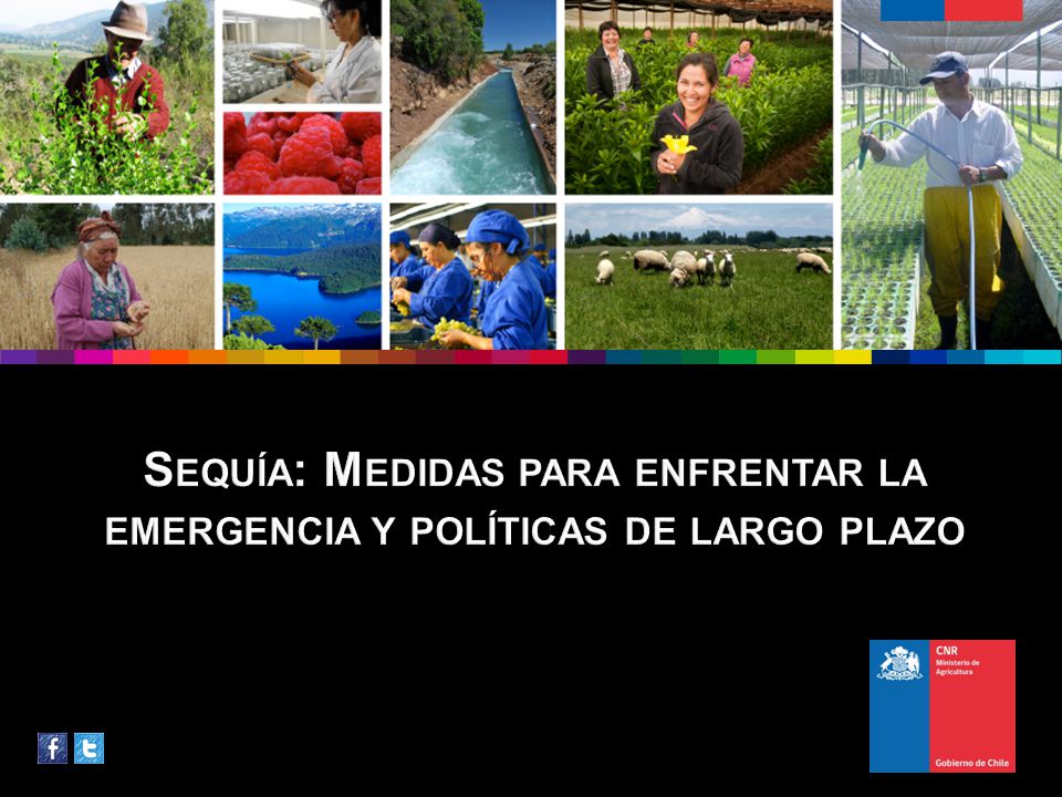 Sequía: Medidas para enfrentar la emergencia y políticas de largo plazo
