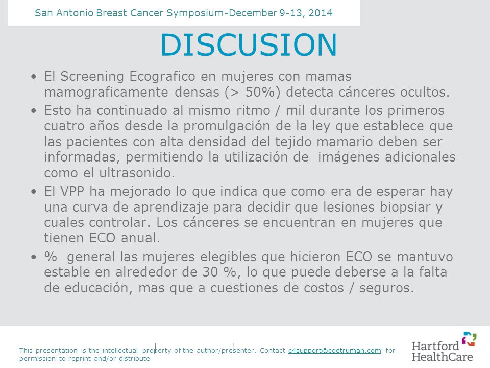 San Antonio Breast Cancer Symposium-December 9-13, 2014