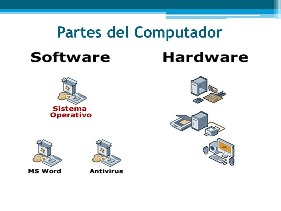 Partes del Computador