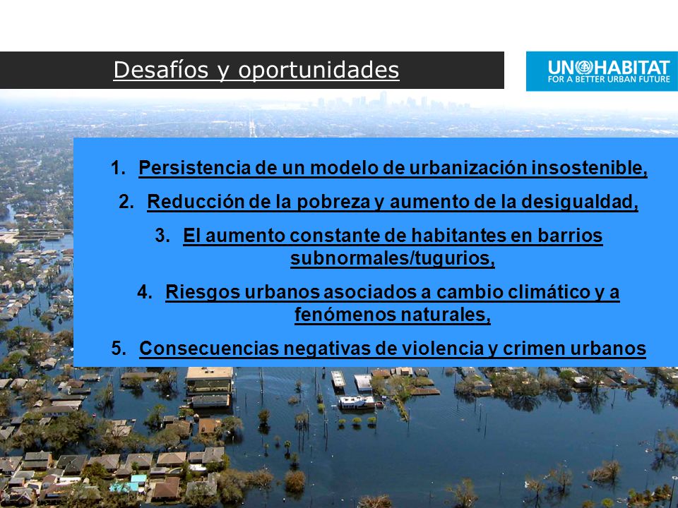 Desafíos y oportunidades