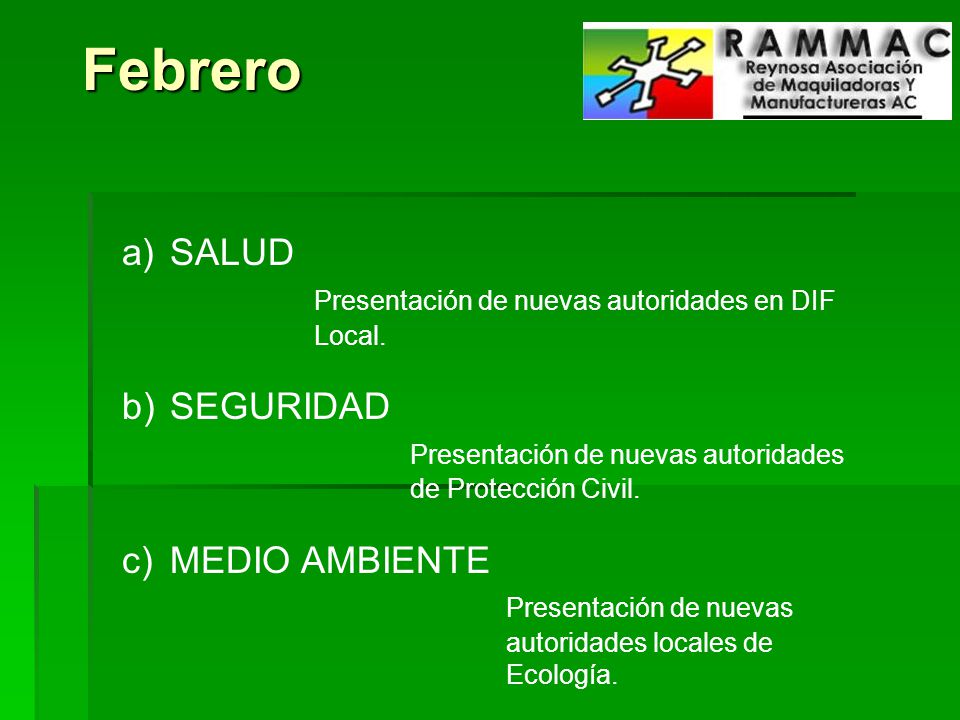 Febrero SALUD Presentación de nuevas autoridades en DIF Local.