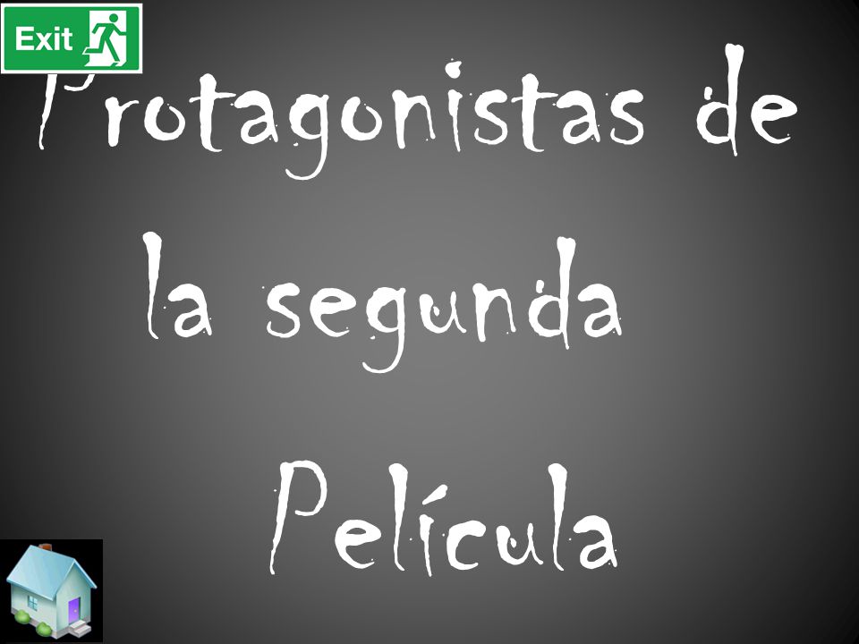Protagonistas de la segunda