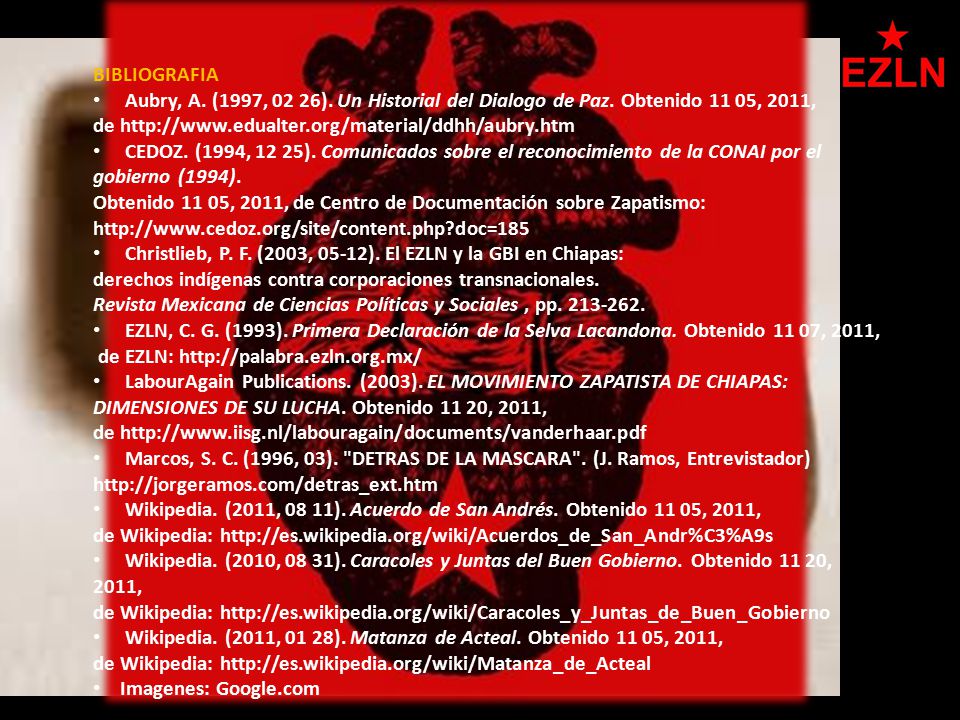 Mexica Tiahui para todos todo , nada para nosotros BIBLIOGRAFIA