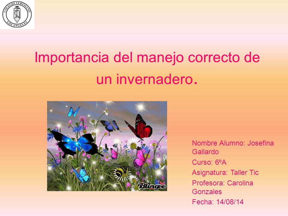 Importancia del manejo correcto de un invernadero.