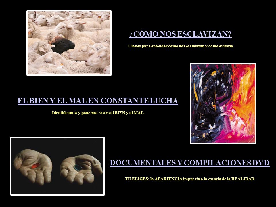 EL BIEN Y EL MAL EN CONSTANTE LUCHA DOCUMENTALES Y COMPILACIONES DVD