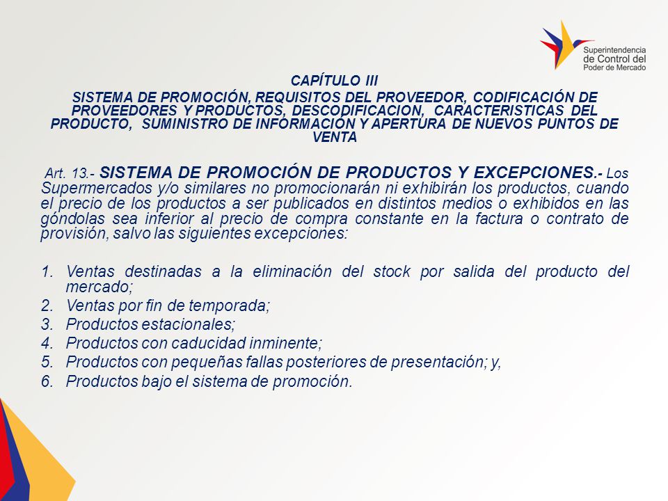 Ventas por fin de temporada; Productos estacionales;