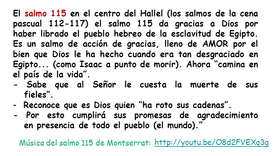 - Sabe que al Señor le cuesta la muerte de sus fieles .