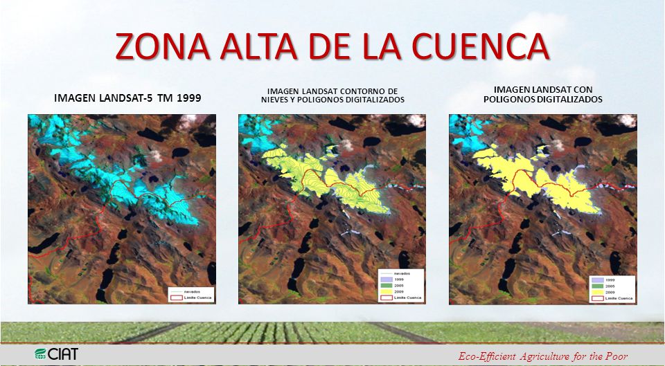 ZONA ALTA DE LA CUENCA IMAGEN LANDSAT-5 TM 1999