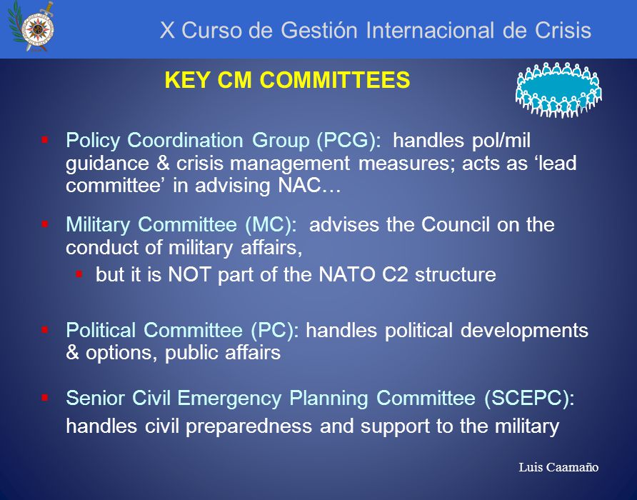 X Curso de Gestión Internacional de Crisis