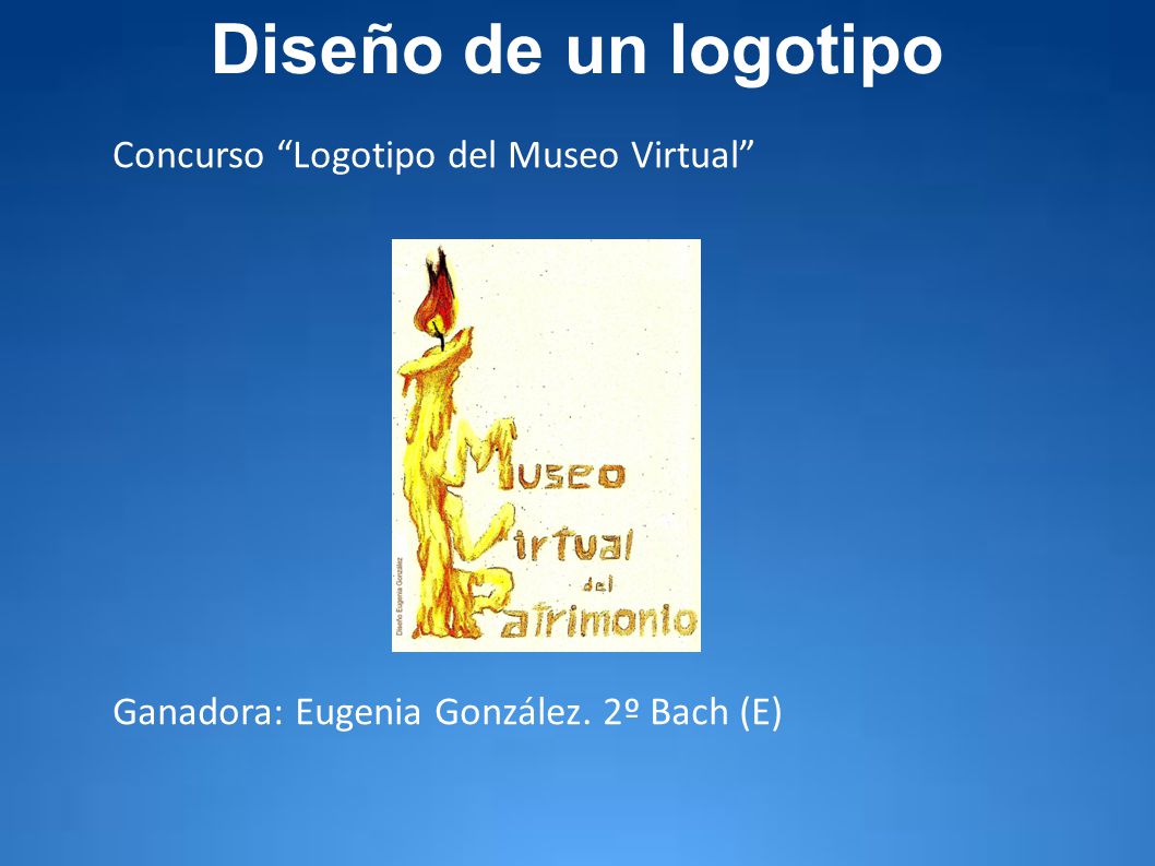 Diseño de un logotipo Concurso Logotipo del Museo Virtual