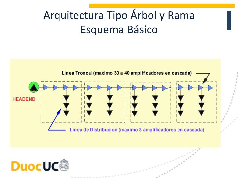 Arquitectura Tipo Árbol y Rama Esquema Básico