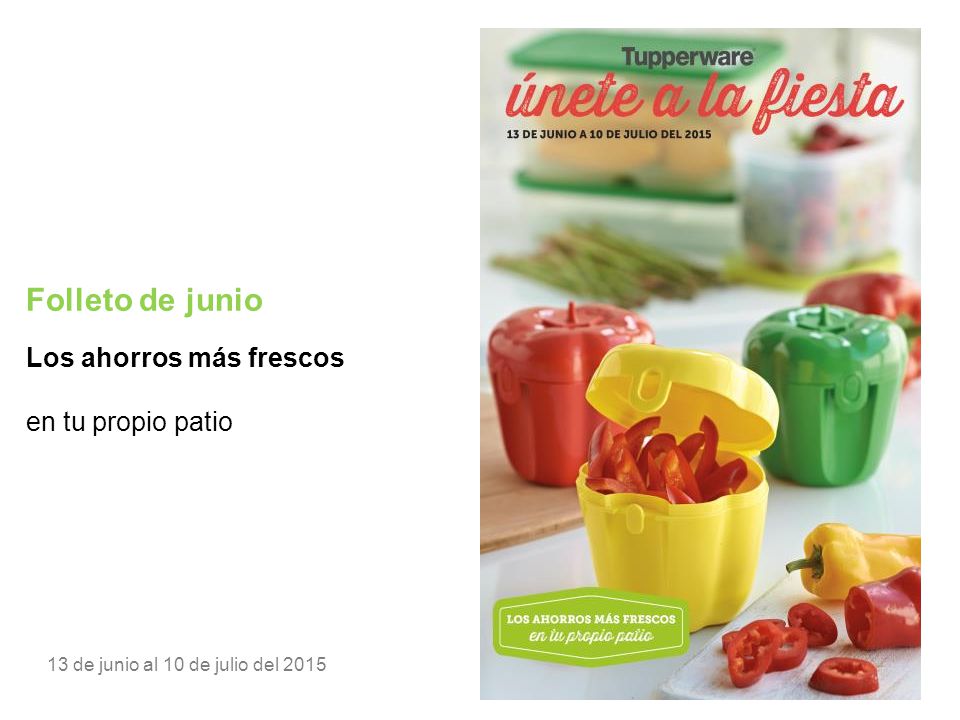 Folleto de junio Los ahorros más frescos en tu propio patio