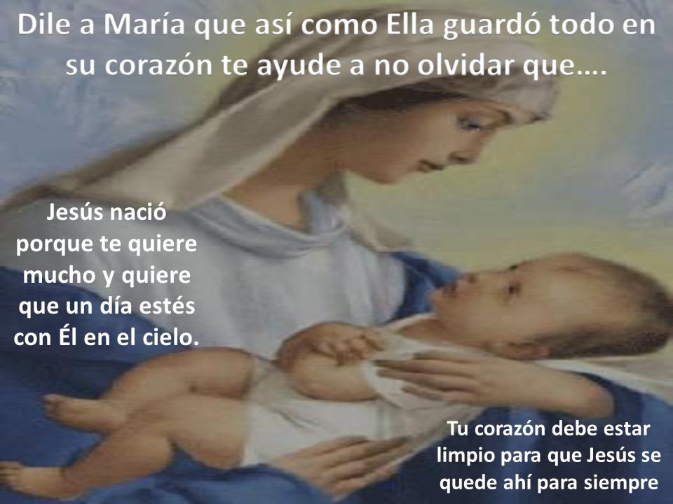 Tu corazón debe estar limpio para que Jesús se quede ahí para siempre