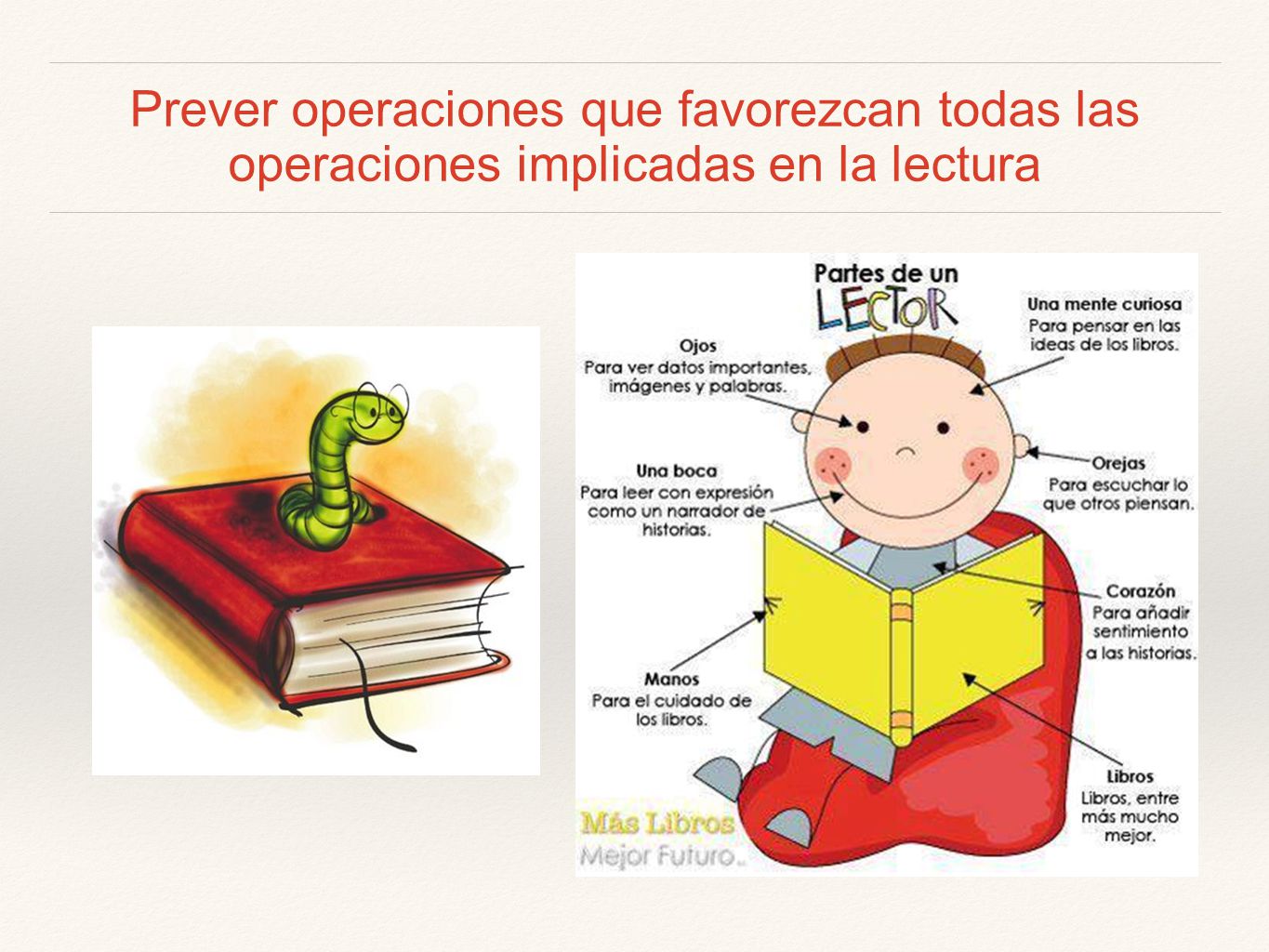 Prever operaciones que favorezcan todas las operaciones implicadas en la lectura