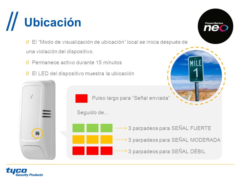 Ubicación // El Modo de visualización de ubicación local se inicia después de una violación del dispositivo.