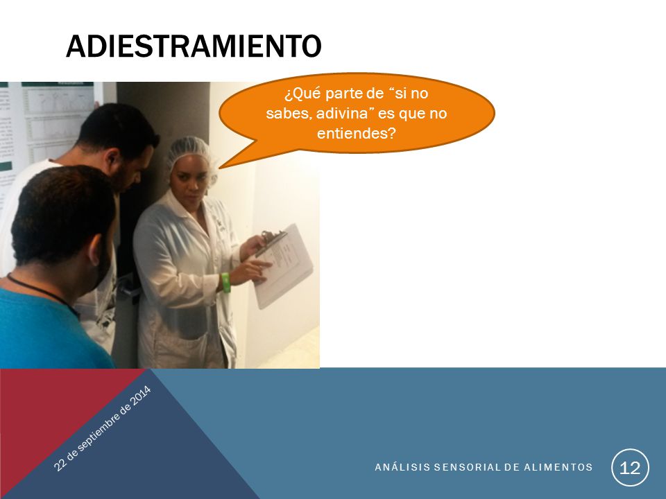 ¿Qué parte de si no sabes, adivina es que no entiendes