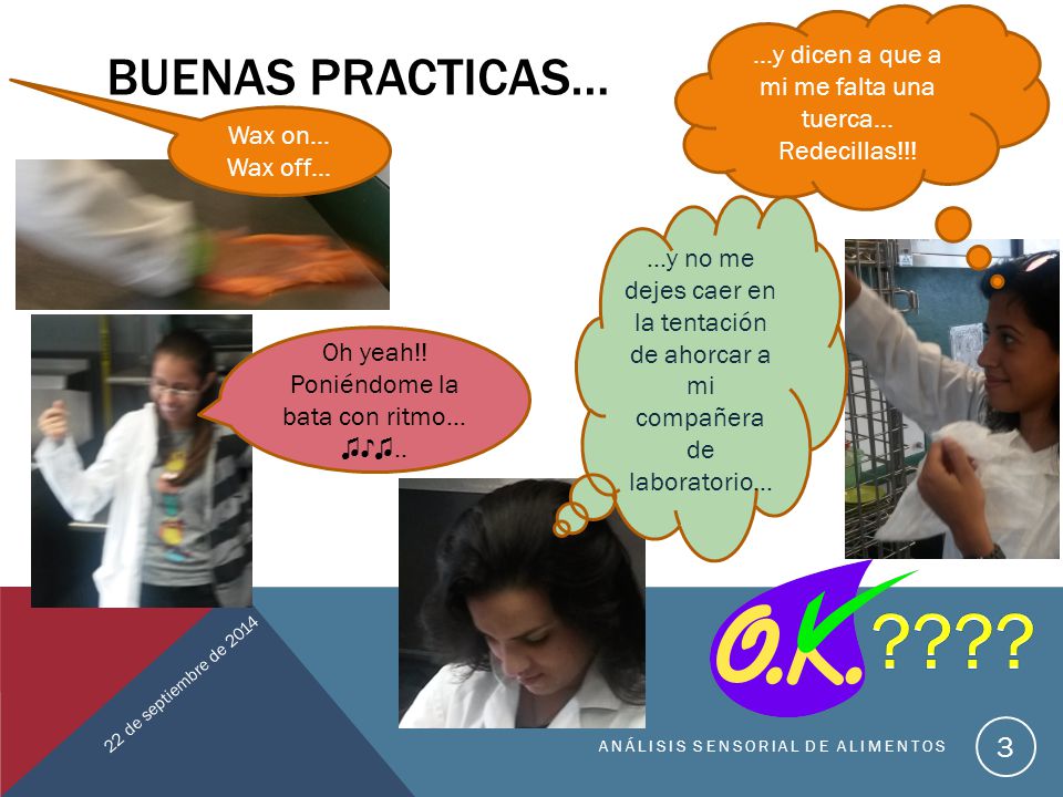 Buenas Practicas… …y dicen a que a mi me falta una tuerca…