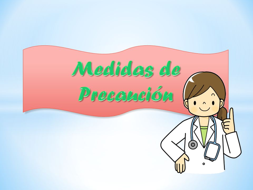 Medidas de Precaución
