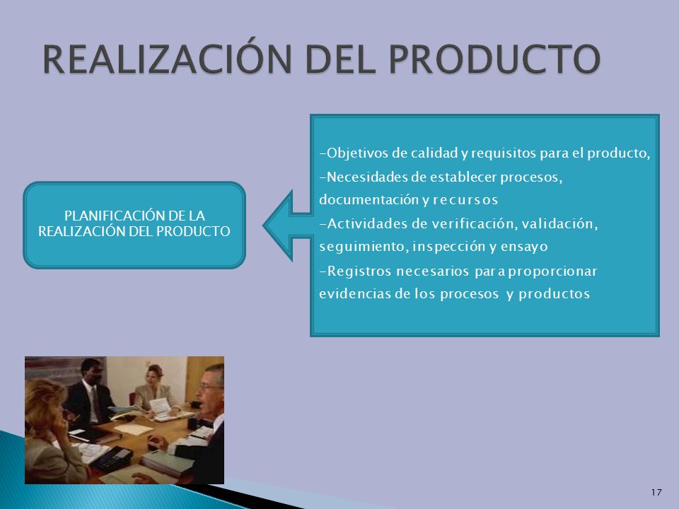 REALIZACIÓN DEL PRODUCTO