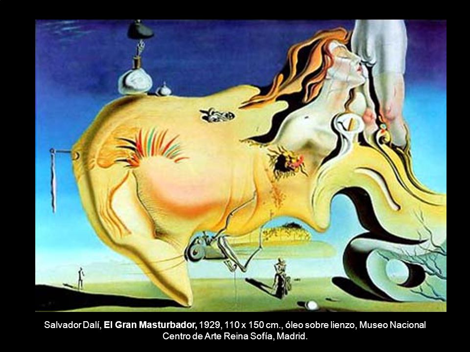 Salvador Dalí, El Gran Masturbador, 1929, 110 x 150 cm