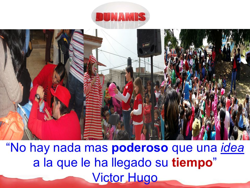 No hay nada mas poderoso que una idea a la que le ha llegado su tiempo