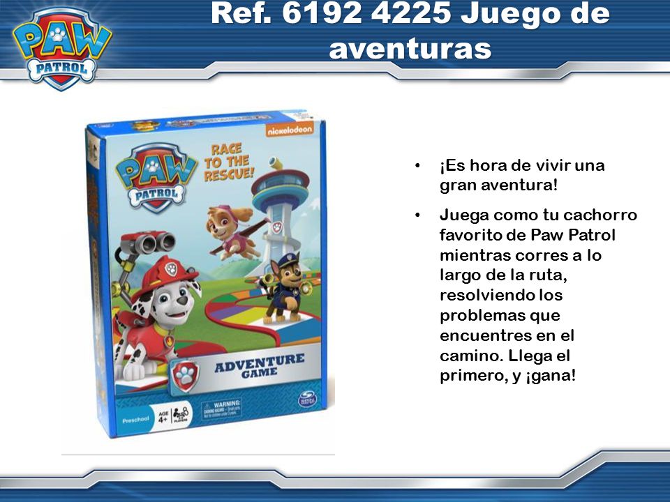 Ref Juego de aventuras ¡Es hora de vivir una gran aventura!