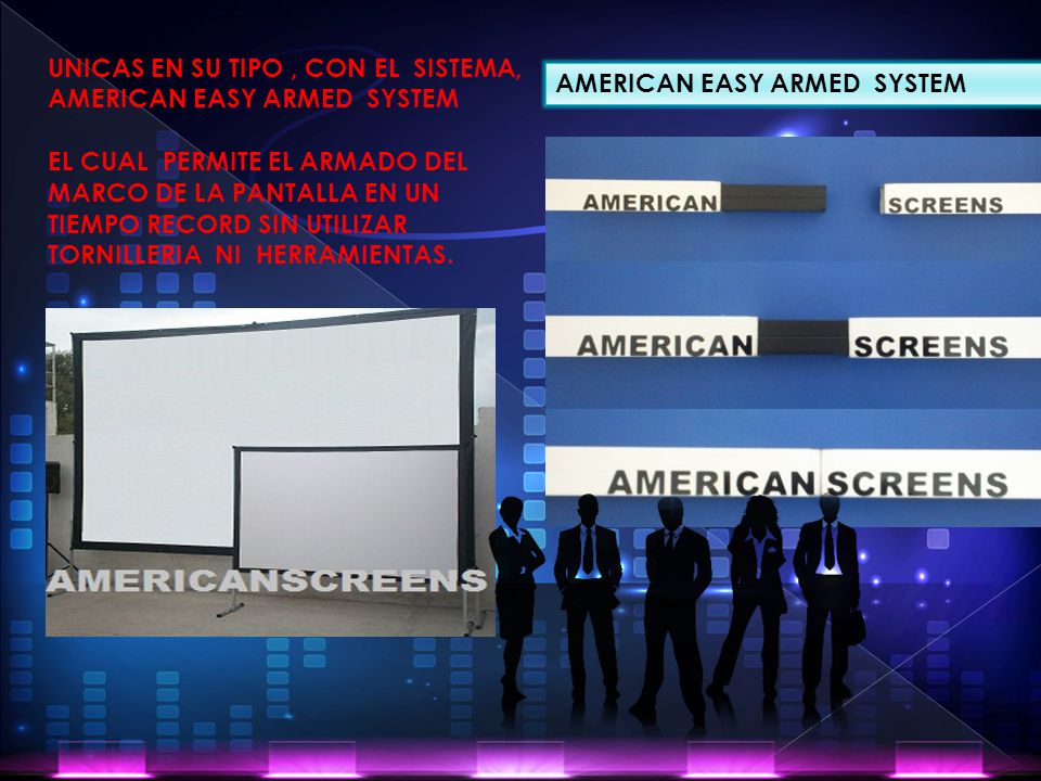 UNICAS EN SU TIPO , CON EL SISTEMA, AMERICAN EASY ARMED SYSTEM