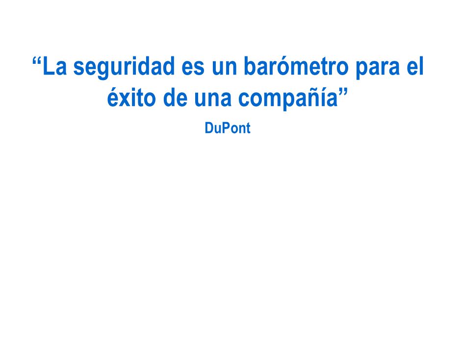 La seguridad es un barómetro para el éxito de una compañía