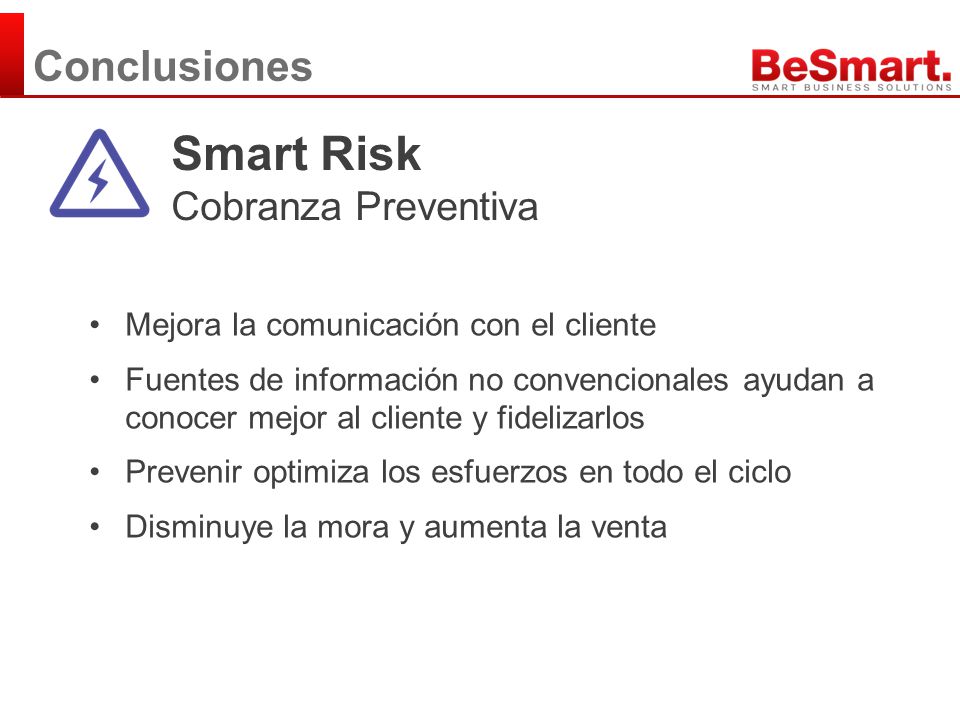 Smart Risk Cobranza Preventiva