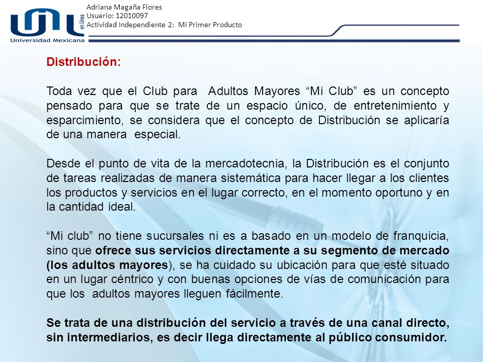 Distribución: