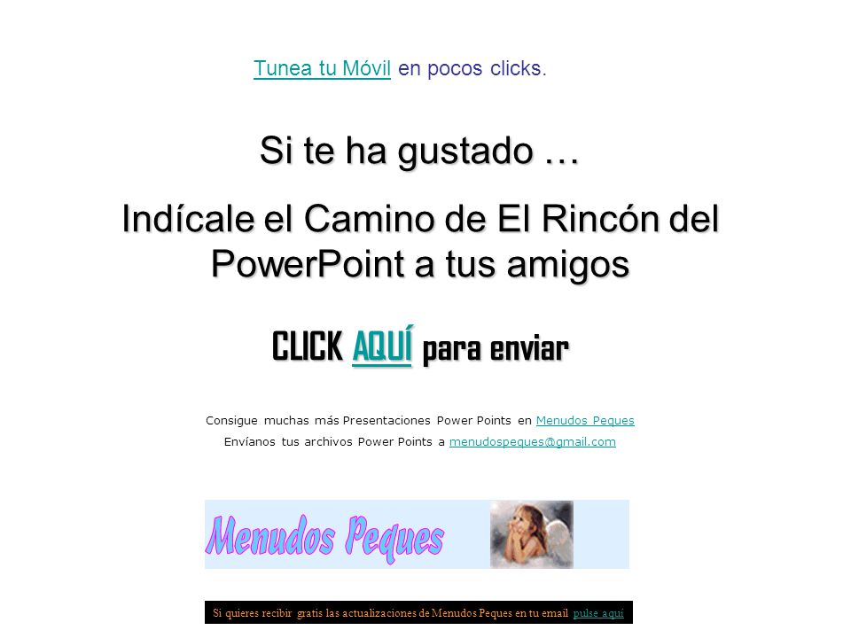 Indícale el Camino de El Rincón del PowerPoint a tus amigos