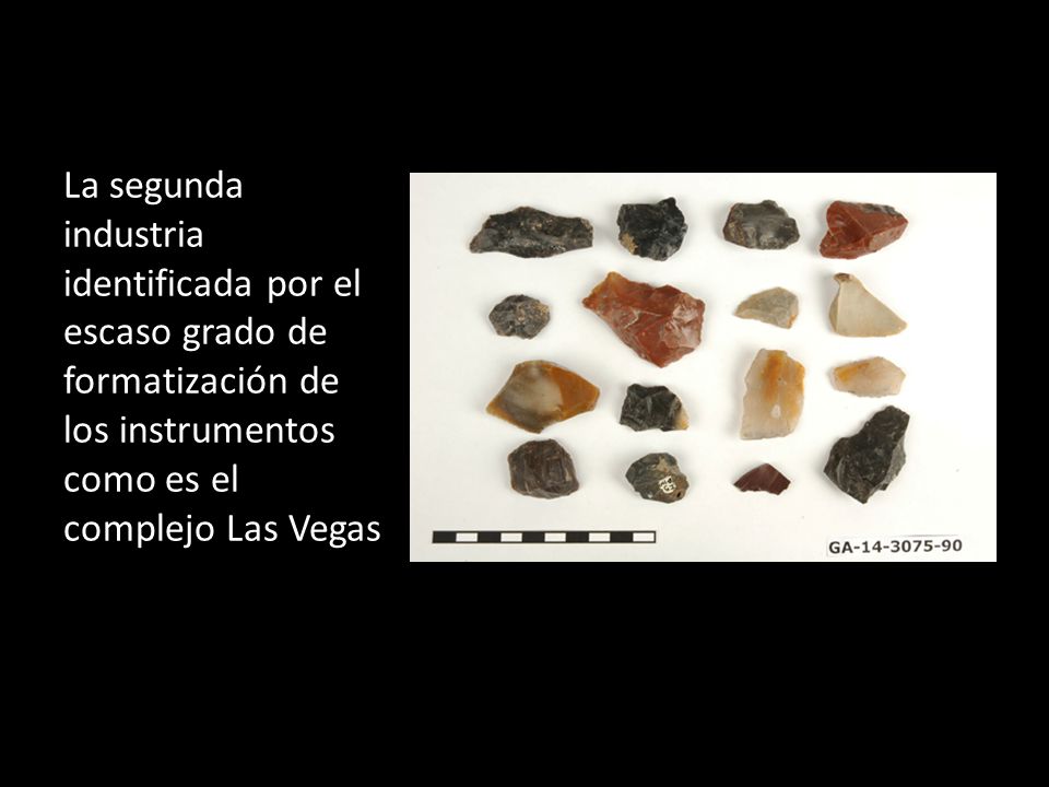 La segunda industria identificada por el escaso grado de formatización de los instrumentos como es el complejo Las Vegas