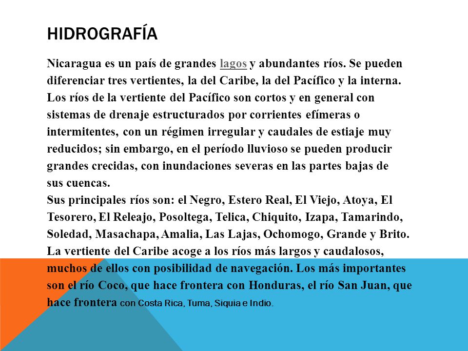 Hidrografía