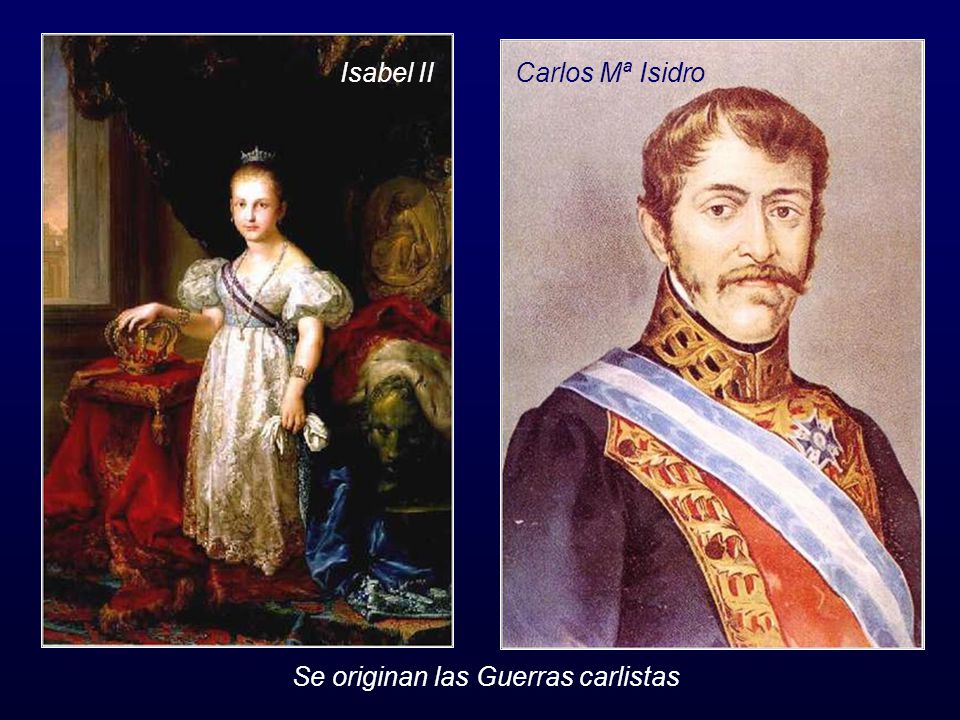 Se originan las Guerras carlistas
