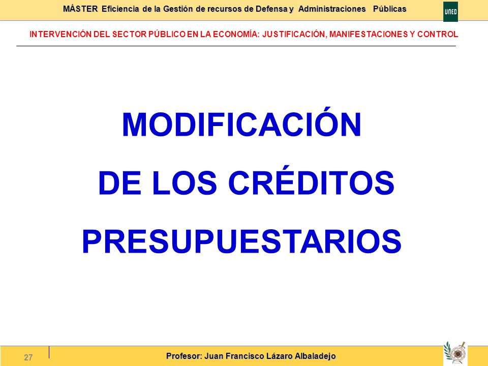 Resultado de imagen de modificacion de creditos