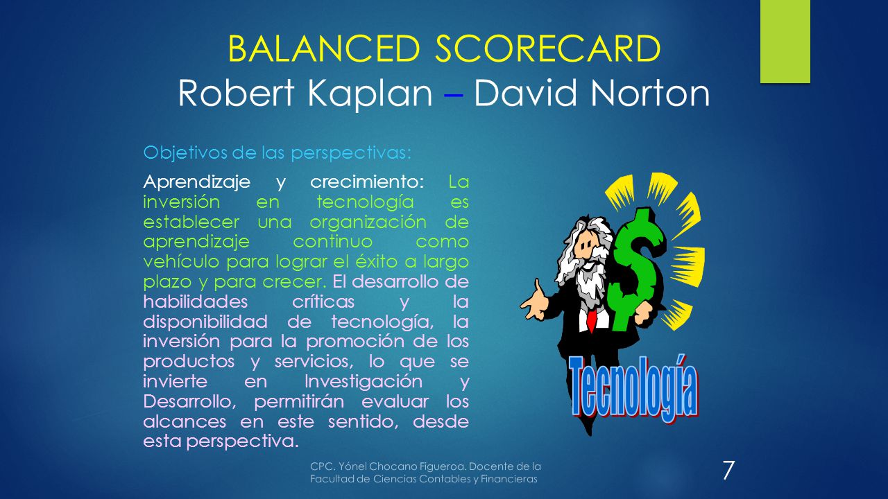 BALANCED SCORECARD Robert Kaplan – David Norton