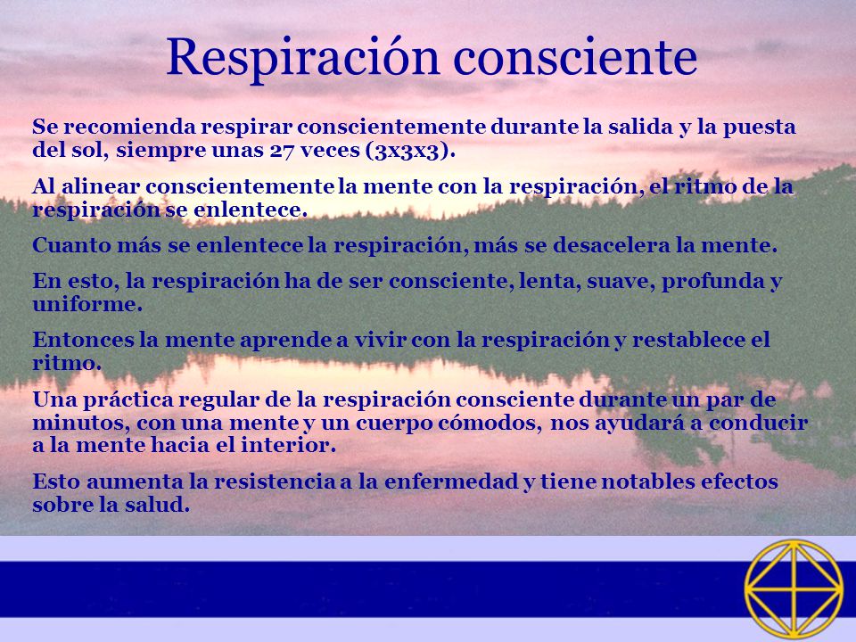 Respiración consciente