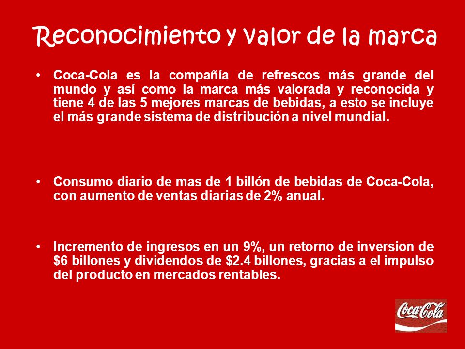 Reconocimiento y valor de la marca