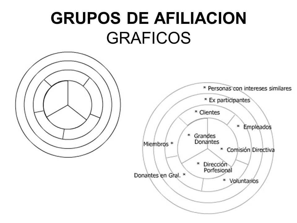 GRUPOS DE AFILIACION GRAFICOS