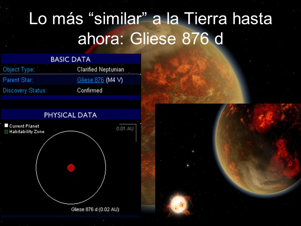 Lo más similar a la Tierra hasta ahora: Gliese 876 d