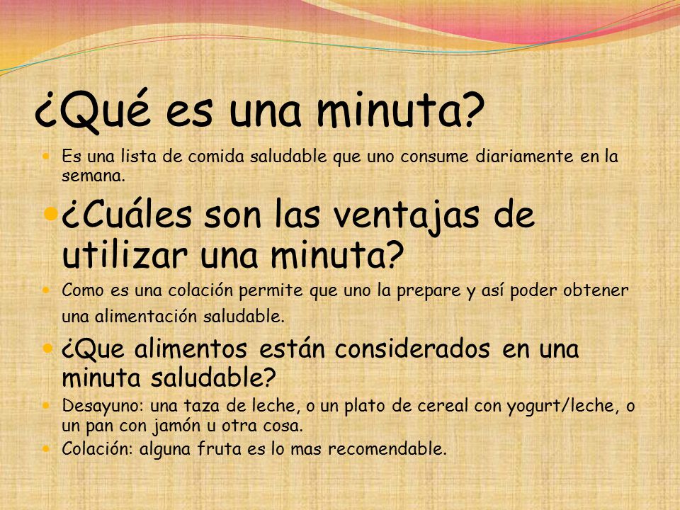 ¿Qué es una minuta ¿Cuáles son las ventajas de utilizar una minuta