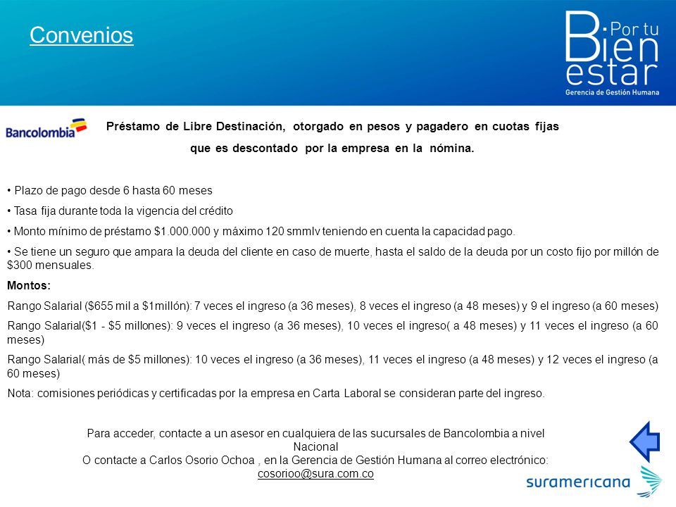 que es descontado por la empresa en la nómina.