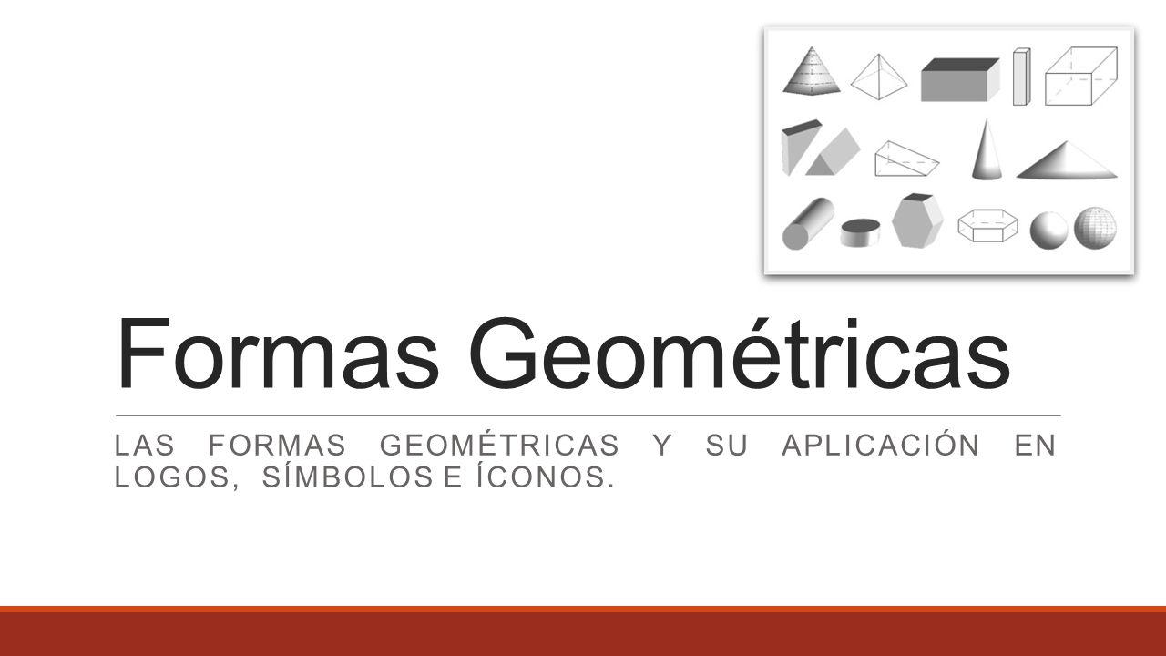 Las formas geométricas y su aplicación en logos, símbolos e íconos.