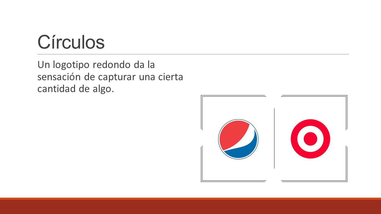Círculos Un logotipo redondo da la sensación de capturar una cierta cantidad de algo.