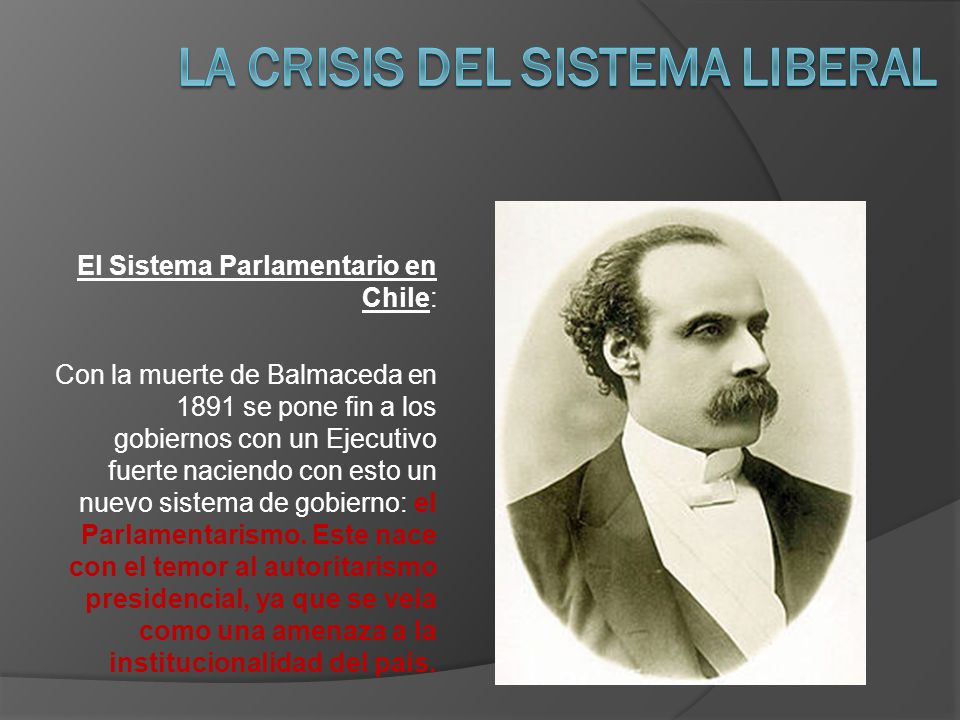 La crisis del sistema liberal
