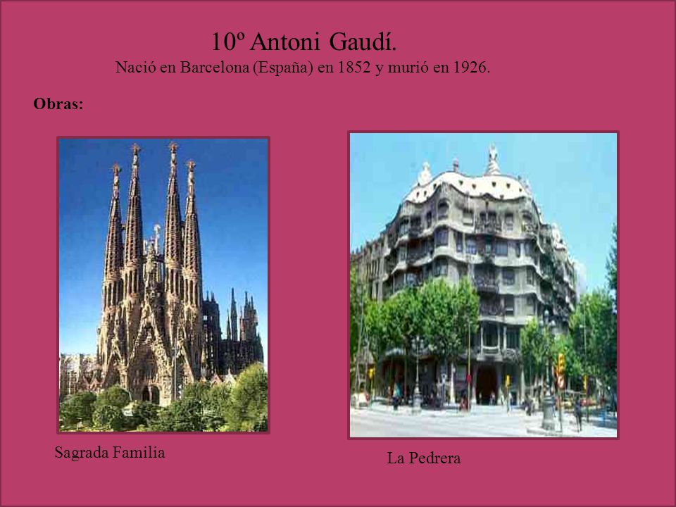 Nació en Barcelona (España) en 1852 y murió en 1926.