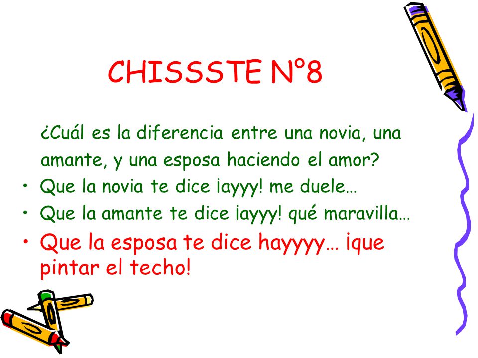 CHISSSTE N°8 Que la esposa te dice hayyyy… ¡que pintar el techo!
