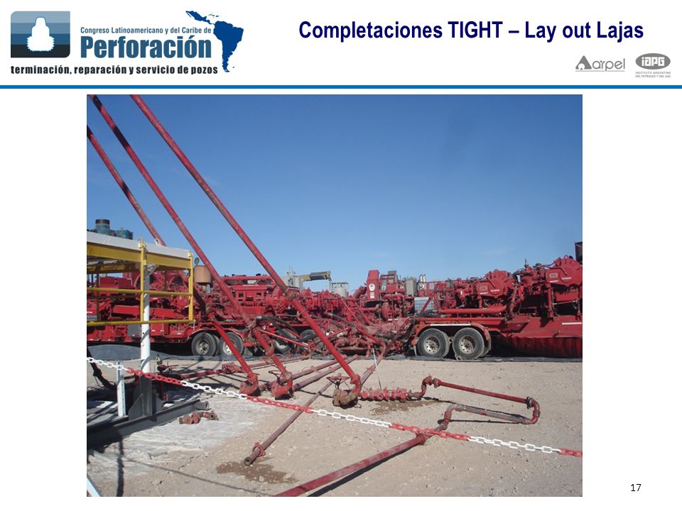 Completaciones TIGHT – Lay out Lajas